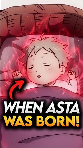 Was Asta SECRETLY Born Strong? | Black Clover Explained #blackclover #shorts
