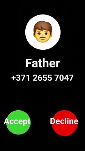 The phone number is totally real it's my dad's real phone number