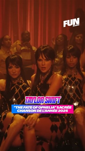 660 millions de streams plus tard… Taylor Swift dit merci 😎🔥 The Fate of Ophelia devient LA chanson de 2025, devant Abracadabra de Lady Gaga | Fun Radio
