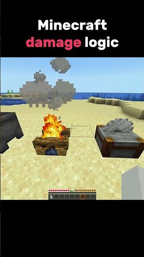 Minecraft damage logic 💔