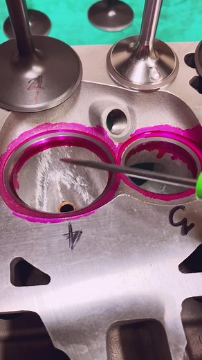 Exploring Valve Contact Area: Lapping Technique Revealed