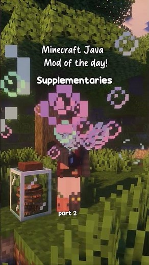 bubbles and cozy items! 🫧 Minecraft Java Mods - Part 2