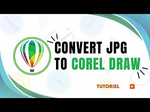 How to convert jpg to CorelDRAW