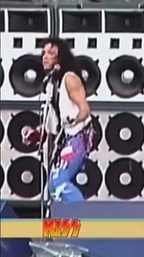 Paul Stanley Fancy Footwork 1988 KISS Show