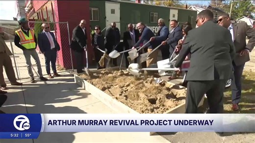 Ground broken on revival of Detroit Arthur Murray Dance Studio
