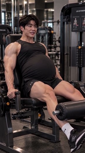 Mpreg leg day #mpreg #pregnantman #peepawtales