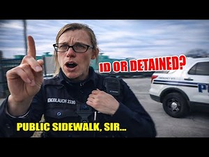 Filming a Public Sidewalk Turns Into an Illegal Police Detention
