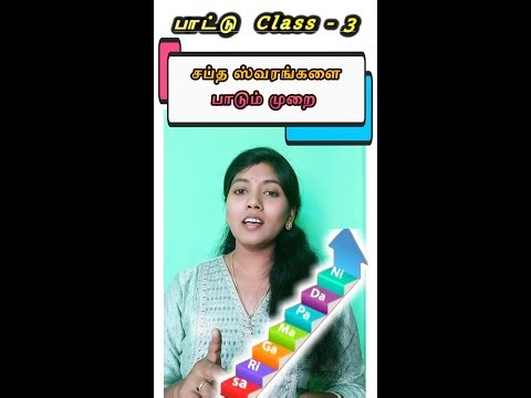 carnatic music class 3 |Singing class for Beginners in tamil |Basic Singing Lesson #music