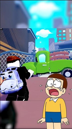 Nobita’s Toilet FAIL! 💩😂 | Roblox Obby #shorts