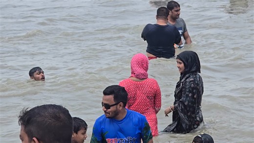 13K views · 391 reactions | Sea beach swimming new minivlog | জল পরী | Facebook