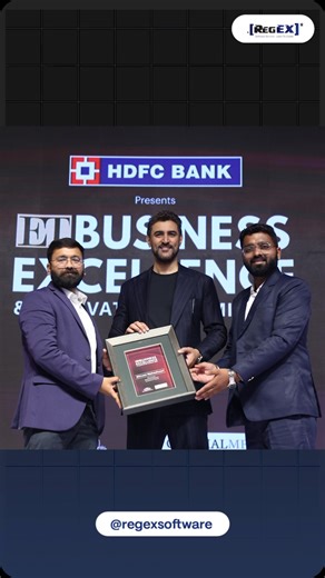 REGex Software Services on Instagram: "Honored to receive the ‘Excellence in IT Training’ award at the Times of India Business Excellence & Innovation Summit 2025, held on 26th June! This recognition is a testament to the hard work and dedication of our team and students at REGex Software Services. Thank you to The Times of India for this prestigious award! #TimesOfIndia #BusinessExcellence #ITTraining #REGexSoftwareServices #regexsoftware"