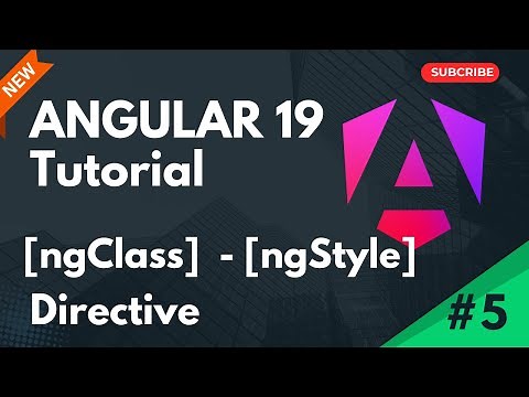 What is Attribute Directive in Angular | [ngClass] [ngStyle] | Angular 19 Tutorial | Part 5