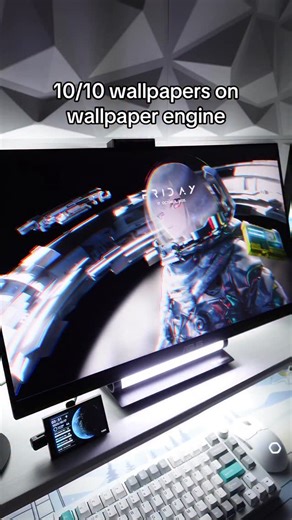 Brian Dinh | NIGHTPARADE on Instagram: "ALL WALLPAPERS 🔗 IN BIO Wallpaper Engine is on Steam. Rainmeter tutorial for the day/date is linked in my bio @nightxparade Comment "Wallpaper" and I'll send you the link to my wallpaper collections. #gamingsetup #pcsetup #pcgaming #pcgamer #wallpaperengine #wallpapers #wallpaper"