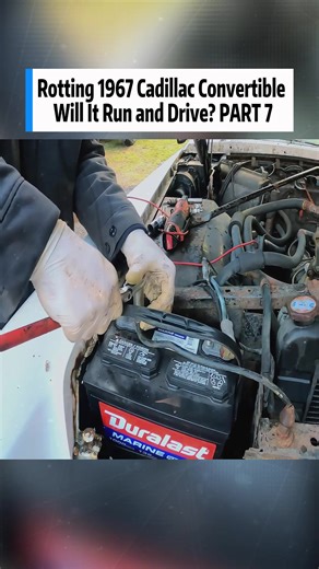 Rotting 1967 Cadillac Convertible Will It Run and Drive? PART 7 #restoration #carengine #restorationprojects #repair #enginerebuild #satisfying #asmr #experiments #restoring