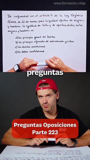 Ley de Igualdad: Artículo 4 y su Importancia en Exámenes