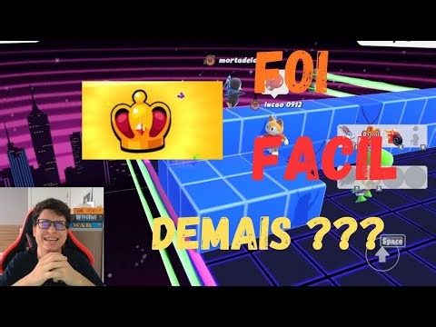 STUMBLE GUYS, COMO ELE DÁ ELE TIRA, ERA PRA SER 3 FINAIS!!!