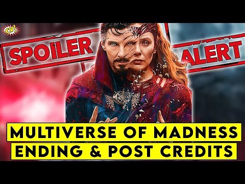 Dr Strange In The Multiverse of Madness Ending & Post Credit Scene Explained || ComicVerse
