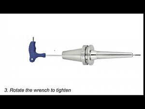How to use BT40-SDC collets chucks ?