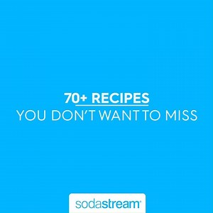 Love bubbly drinks? Want more recipes? We’ve got you covered. Head to our website to never let your drink game fall flat again. 🍹 | SodaStream USA