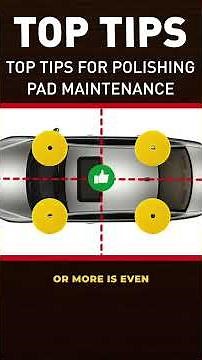 Top Tips for Polishing Pad Maintenance