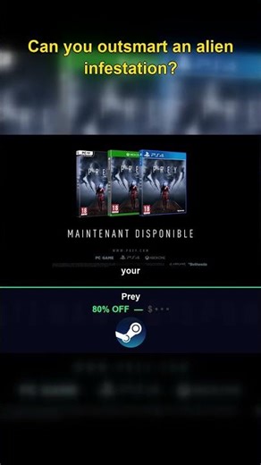 Prey is 80% Off — Outsmart Aliens