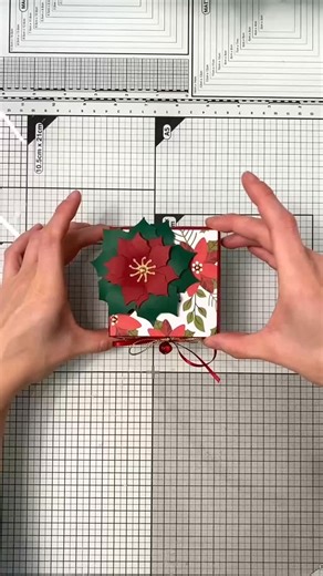 stamp your card on Instagram: "Bastelanleitung Faltbox🥰 Die Maße findet ihr in den Kommentaren😊"