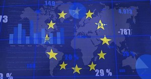 European Union Stars Animation Over World Stock Footage Video (100% Royalty-free) 3592741313 | Shutterstock