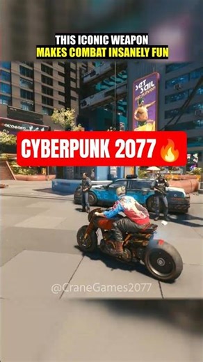 This Weapon Makes Fights Way More Fun #cyberpunk2077 #shorts
