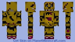 Springtrap Minecraft Skin