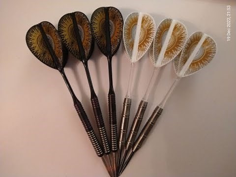 testing Cosmo Fit Shafts & Flights (spinning type) Cosmo Fit Flight Pro series click in System