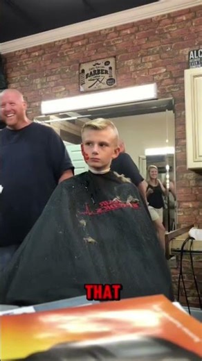 Barber cut of kids ear(prank)😂 #kids #barber #prank #shorts