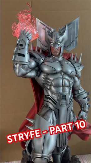 Stryfe - Part 10 #art #asmr #marvel #tutorial #stryfe #3dprinting #reels #shorts #statue