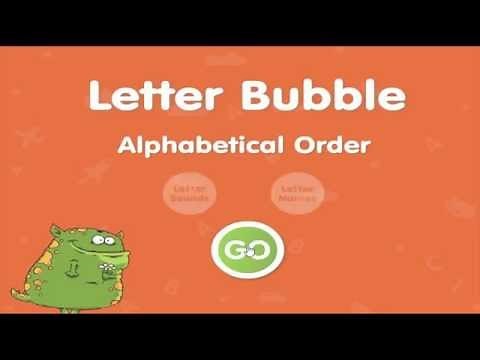 Alphabetical Order ABC Pre K Learning