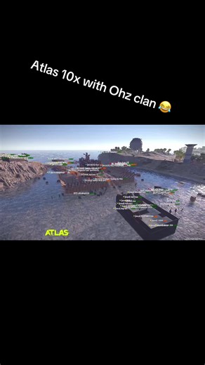 Exploring Atlas 10x with Ohz Clan in Rust