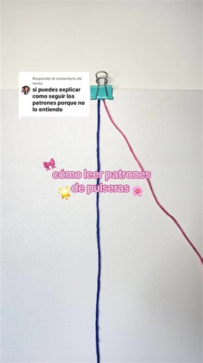 Cómo leer patrones de pulseras: guía para principiantes