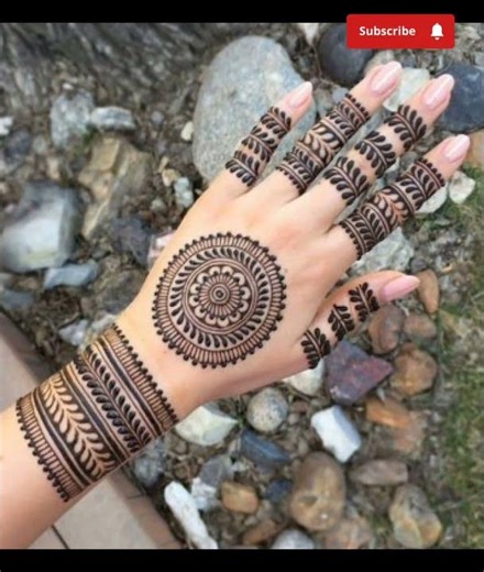Stunning Gold Tiki Mehndi Design Tutorial Latest Mehndi Designs #viral