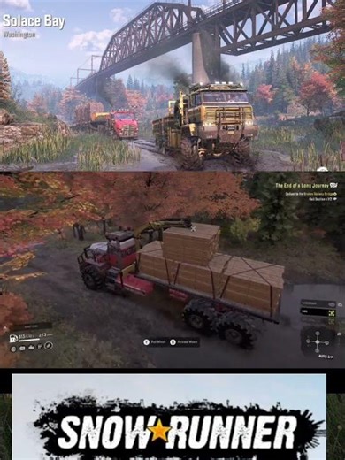 SNOW RUNNER #gameplay #gaming #snowrunnerusa