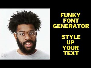 Funky Font Generator 😍😍 Funky Text Generator