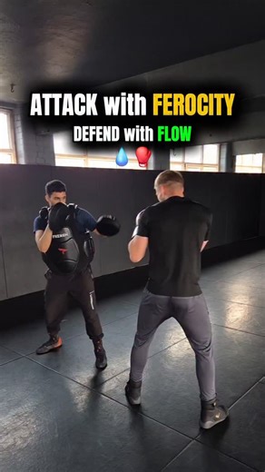Ryan Hennessey | Boxing Coach 🥊 on Instagram: "ATTACK with ferocity. DEFEND with flow 👇🏻 Most fighters go hard to the body and forget what comes back. That’s why they get caught when the return fire comes. Touch the body. Touch the head. Rip the body again. Make them bite. When the hook comes, go with it. Let the shoulder take it. When the cross comes, flow with it and step out clean. No centre line. No collisions. No panic. This is how you hurt people and stay safe doing it. Attack with bad 