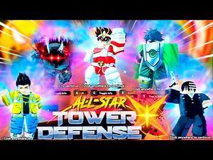 ALL NEW UNITS in ALL STAR TOWER DEFENSE X 🌟[SHOWCASE] #roblox