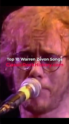 Top 10 Warren Zevon Songs