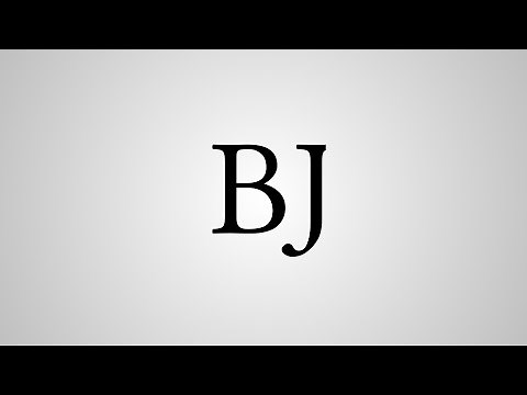What Does "BJ" Stand For?