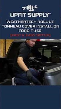 WeatherTech Roll Up Tonneau Cover Install on Ford F-150 (Fast & Easy Setup)