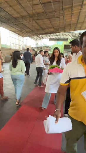 #mrunalthakur at #Siddhivinayak Mandir Dadar. | Indian Television Academy