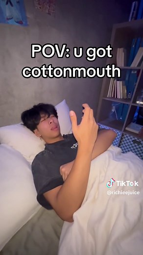 this felt like 5 minutes filming it | what is cotton mouth