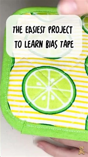 The Easiest Bias Tape Project for Beginners (Actually Useful!)