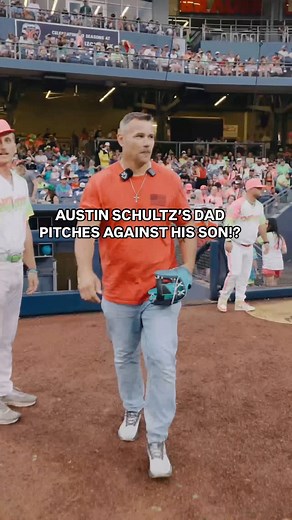 Happy Father’s Day to all the baseball dads out there🫶 In Cosmic Baseball, we do “unceremonial” first pitches, which means that you pitch to the first batter in the line up 👀 This weekend in Nashville, Austin’s dad threw the first pitch against the first batter in the lineup, his son. He proved that baseball dads still got it🙌 #mlb #espn #sportscenter #fathersday #milb #baseballdad #baseballdads #nashvillesounds | Cosmic Chili Peppers