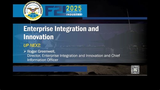 DISA Forecast to Industry: Enterprise Integration and Innovation