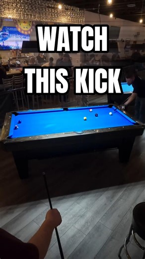 Only One Shot… Watch This Kick 🎱
