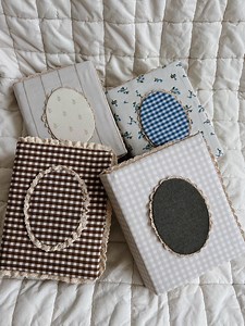 Handmade Fabric Covered Photo Album | Keepsake Memory Book | 4x6 Photo Book - Etsy